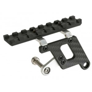 5KU карбоновый кронштейн для оптики for Hi-Capa airsoft pistols - silver GB-281-S